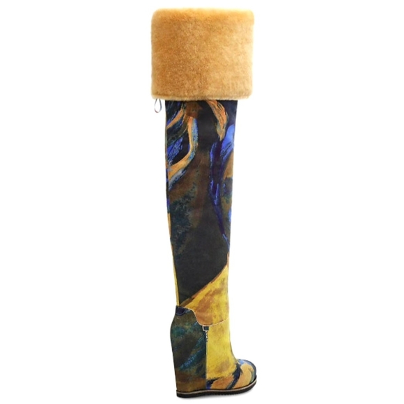 UGG X Claire Tabouret Over the Knee Print Boot - Picture 4 of 11